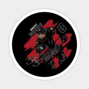 Brent Burns Carolina Stripes Magnet